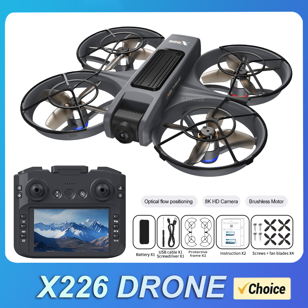 Drone Multispectral - NEW X226 RC Drone 2.4G 5G