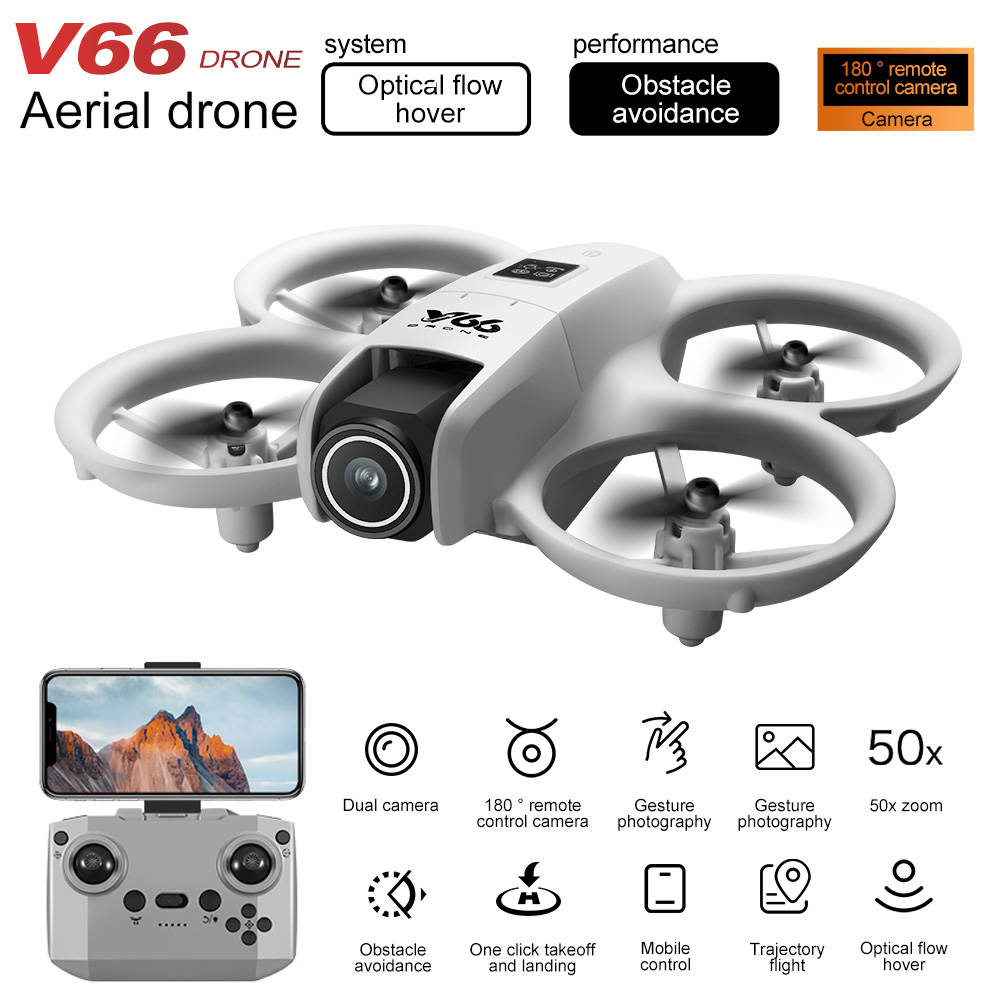 New V66 Mini Drone HD Camera 4 - Drone Aerial Photography review and price