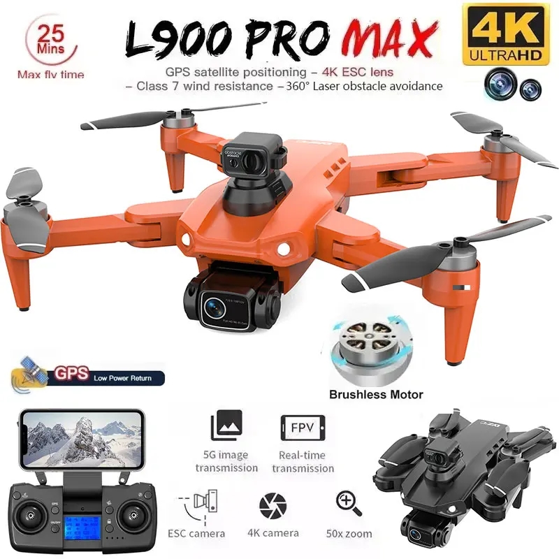 L900 Pro MAX GPS Drone 4K Prof - Drone Multispectral review and price