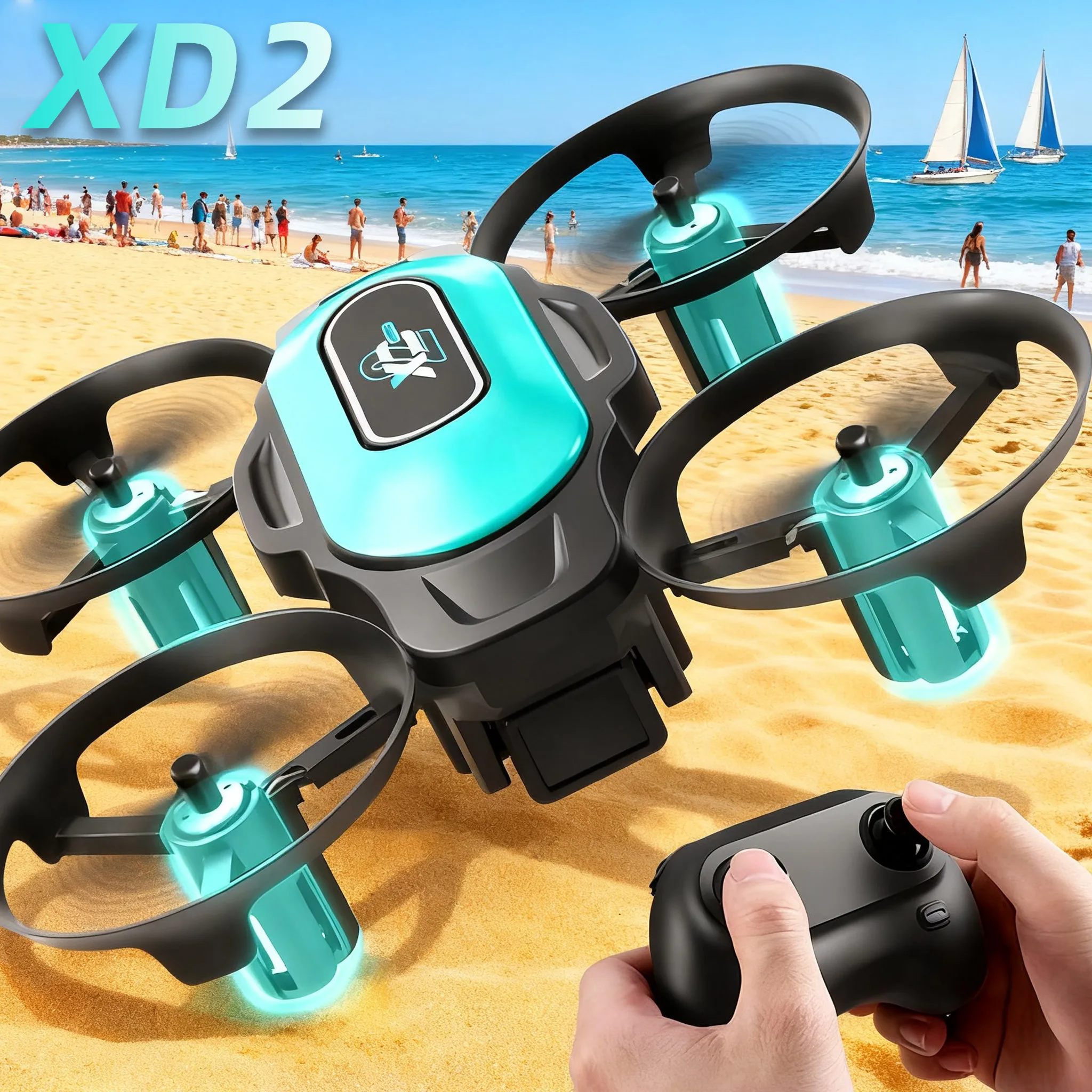 XD2 Mini Drone, 360° Stunt Fli - Drone Aerial Photography review and price