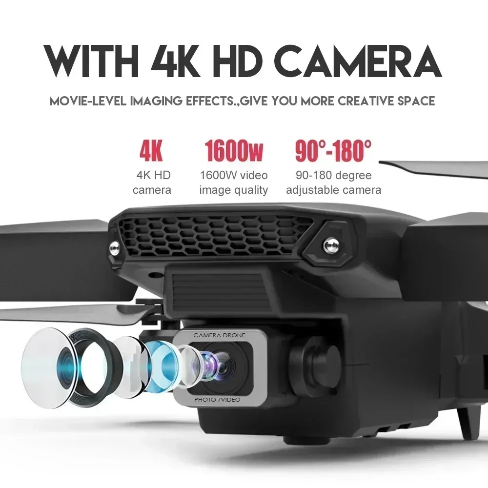 E88 Pro WIFI FPV Drone Wide An - Drone Aerial Photography review and price
