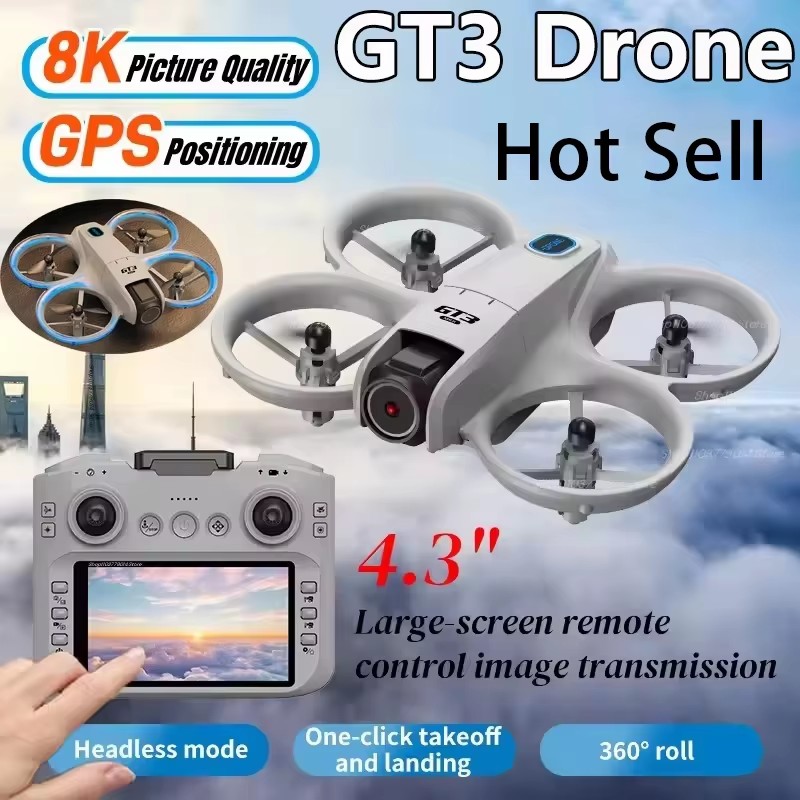 Original NEW GT3 Drone 8K GPS  - Drone Multispectral review and price