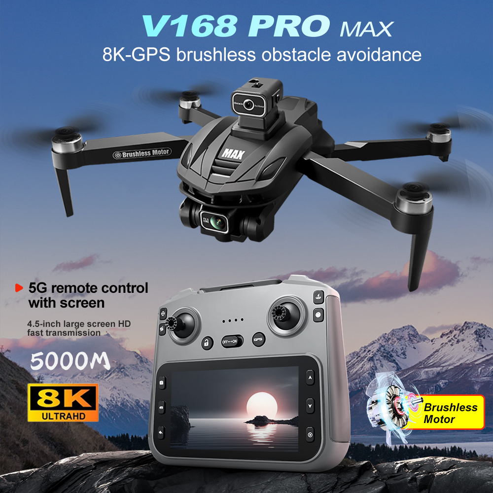 V168 PRO Max GPS Drone 8K Prof - Drone Aerial Photography review and price