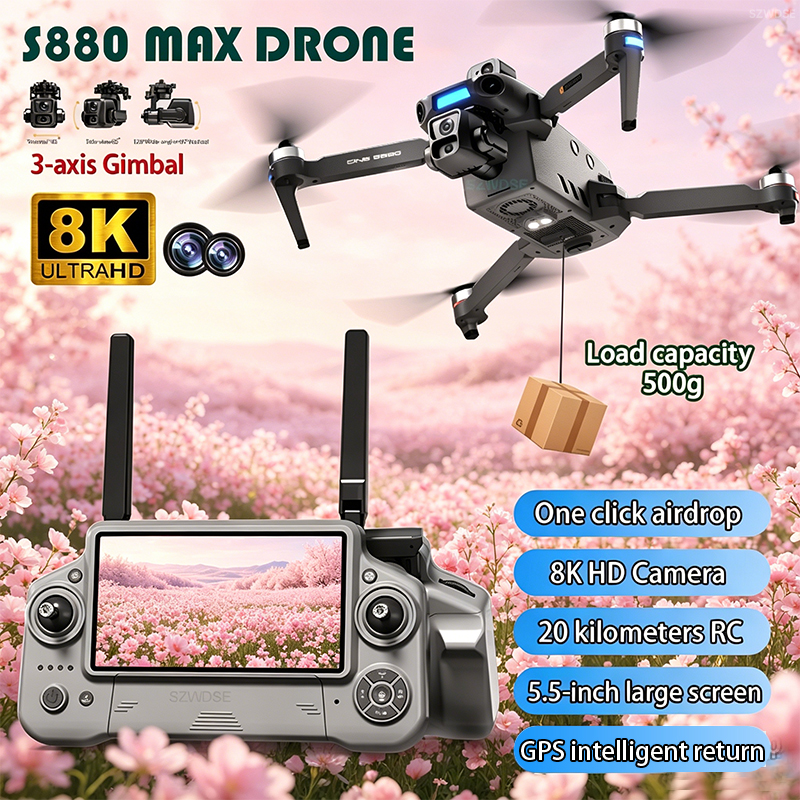 2026 New 8K Dual Camera Drone  - Drone Aerial Photography review and price