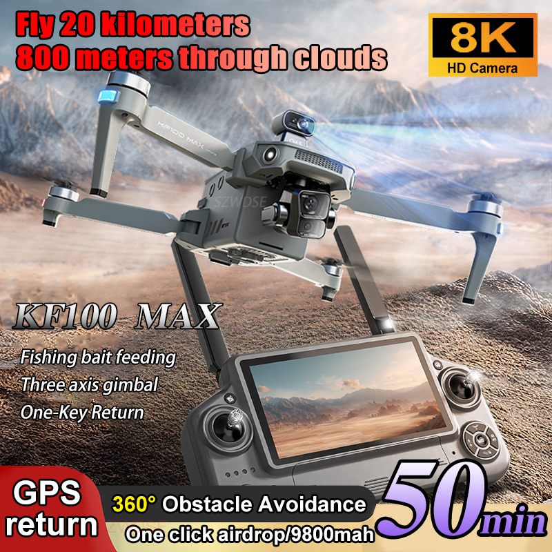 SJRC KF100 MAX 8K UHD Photo HD - Drone Aerial Photography review and price