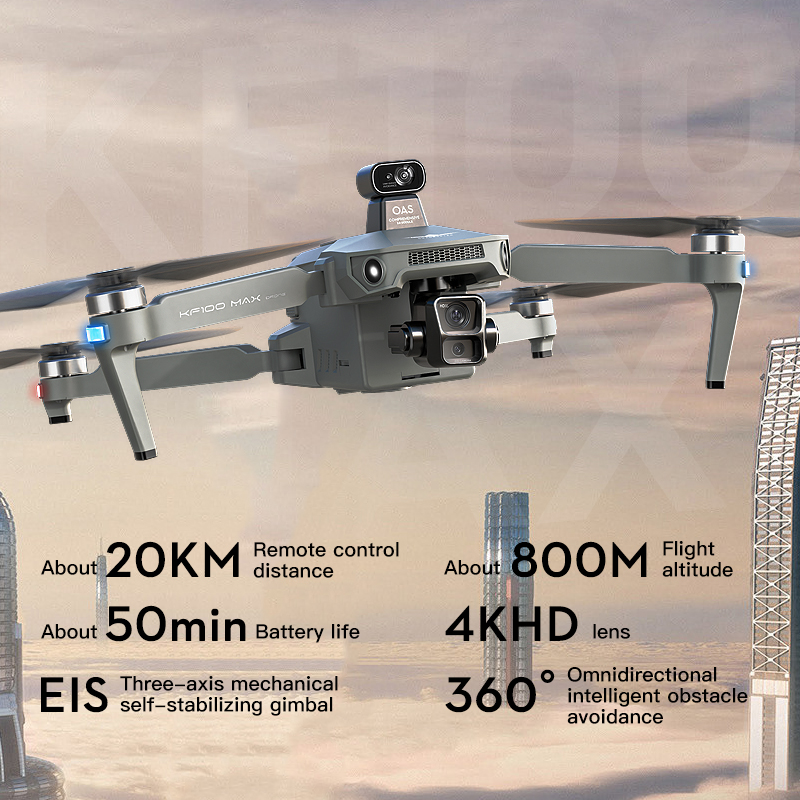 SJRC KF100 MAX 8K UHD Photo HD - Drone Aerial Photography review and price