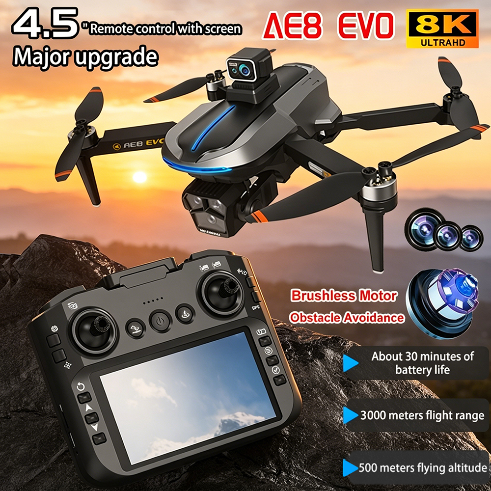 AE8 EVO Drone 4K Professional  - Drone Multispectral review and price