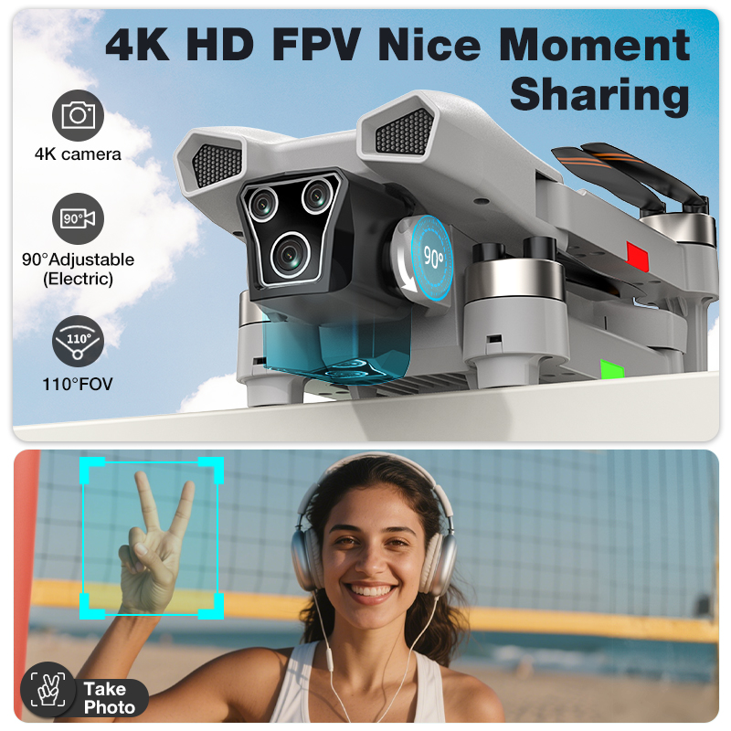 NEW Hot L017 Pro Drone Brushle - Drone Aerial Photography review and price