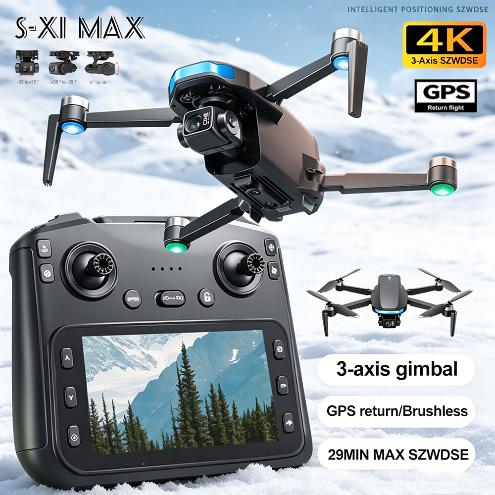 New S-X1 MAX Drone GPS 8K Prof - Drone Aerial Photography review and price
