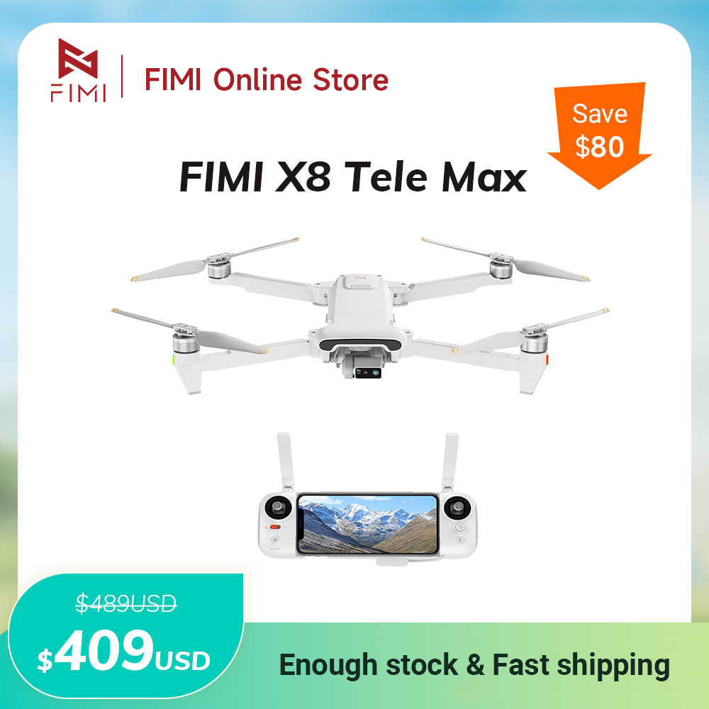FIMI X8 Tele Max drone 4K prof - Drone Thermal Imaging review and price