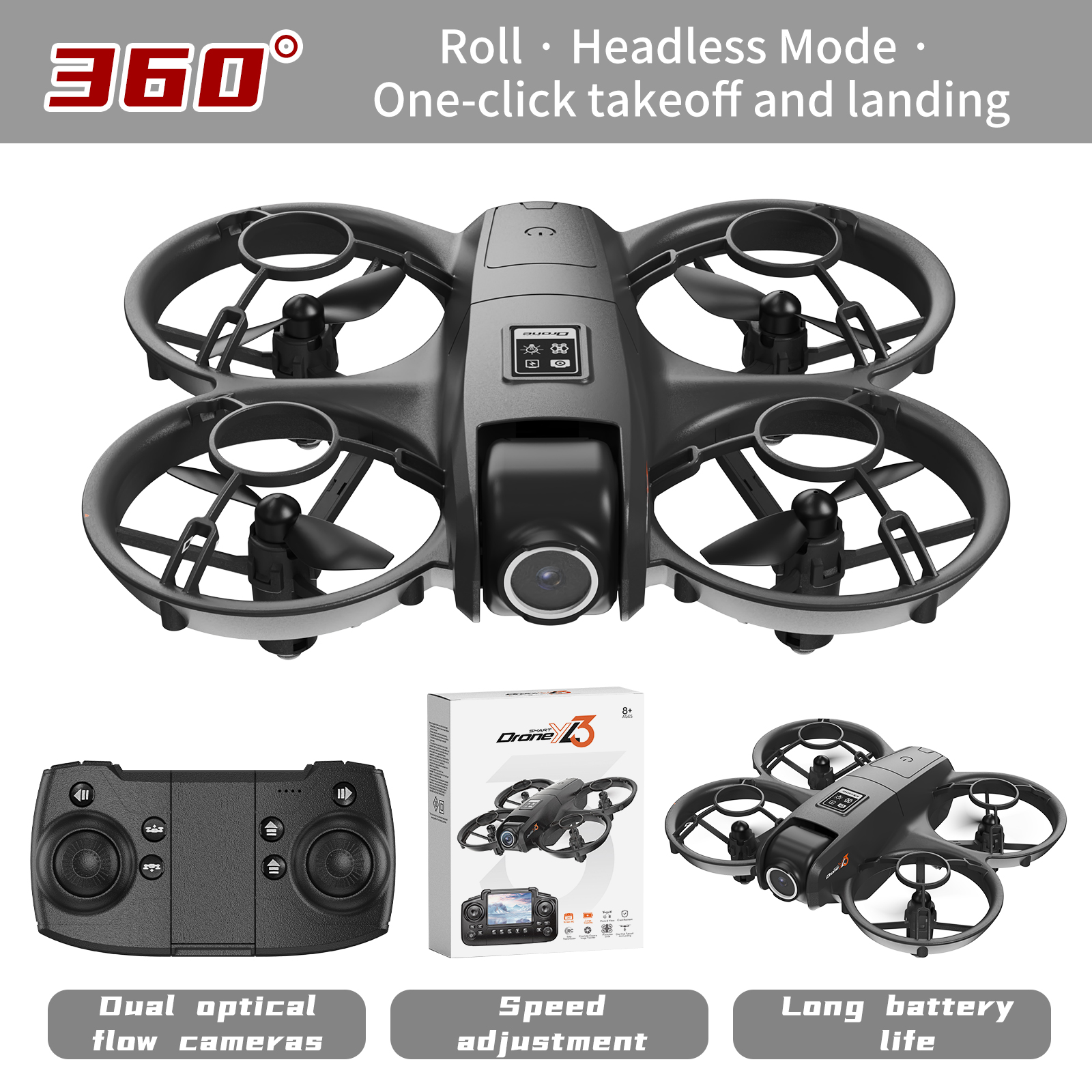 Optical Flow YT YL3 Mini Drone - Drone Video Production review and price