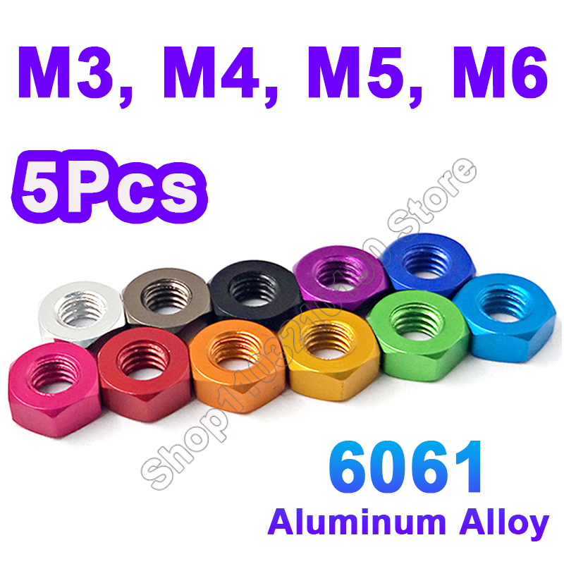 5pcs M3 M4 M5 M6 Anodized Colo - Drone 3D Modeling review and price