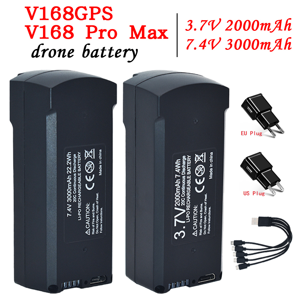 GPS V198 7.4V 3000mAh Battery  - Drone Mapping review and price