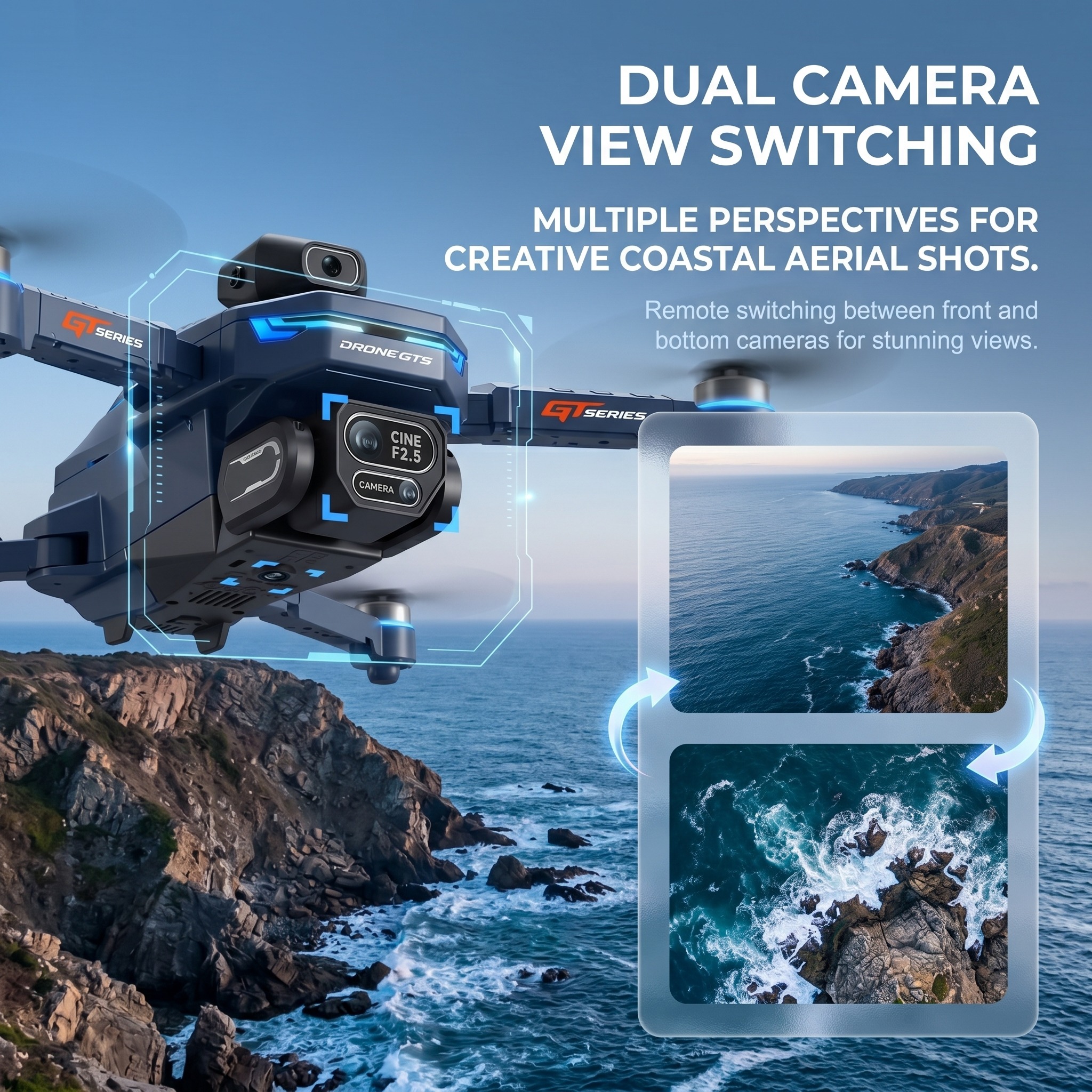 New Drone GT8 8K Professional  - Drone Multispectral review and price